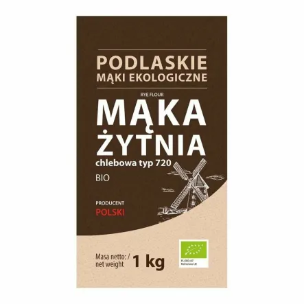 Mąka Żytnia Chlebowa Bio 1 kg - Biolife