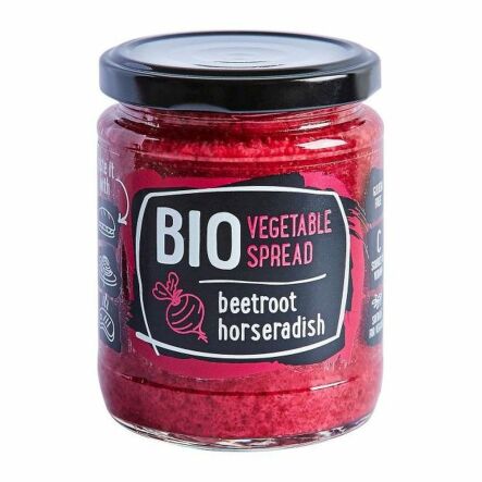 Pasta Warzywna Burak - Chrzan Bio 235 g - Rudolfs