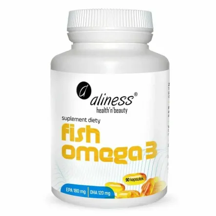 Fish Omega 3  90 Kapsułek - Aliness