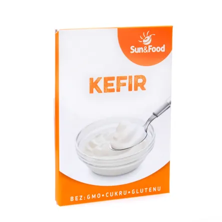 Kefir Zestaw Bakterii 4,9 g Sun & Foods Przecena Krótka Data Minimalnej Trwałości