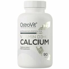 Witamina D3+ K2+ Wapń 90 Tabletek - OstroVit