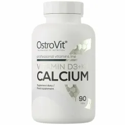 Witamina D3+ K2+ Wapń 90 Tabletek - OstroVit