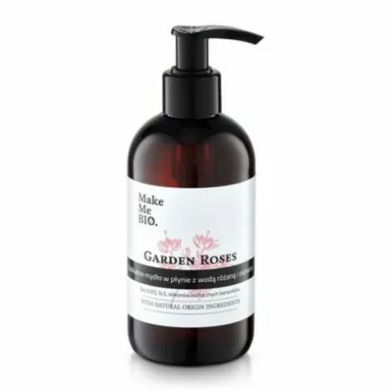Garden Roses  Mydło w Płynie 250 ml Make Me Bio - Wyprzedaż