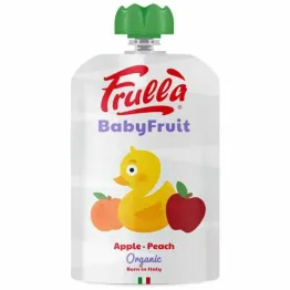 Przecier Jabłko - Brzoskwinia Bio 100 g - Frulla