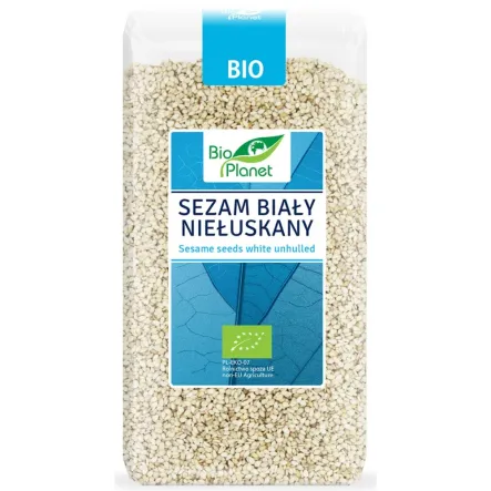 Sezam Biały Niełuskany Bio 500 g - Bio Planet