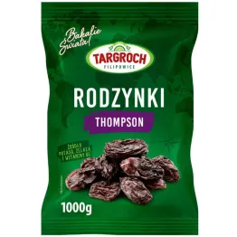 Rodzynki Thompson Niesiarkowane 1 kg - Targroch