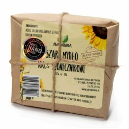 Szare Mydło 100% Słonecznikowe 125 g - NaturAnna