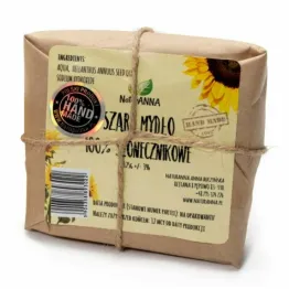Szare Mydło 100% Słonecznikowe 125 g - NaturAnna