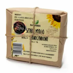 Szare Mydło 100% Słonecznikowe 125 g - NaturAnna