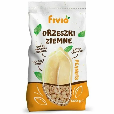 Orzeszki Ziemne Bez Dodatku Soli 500 g - Fivio