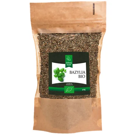 Bazylia Bio 40 g Zielony Nurt