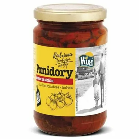 Pomidory Marynowane Suszone na Słońcu 280 g (165 g) -  Kier