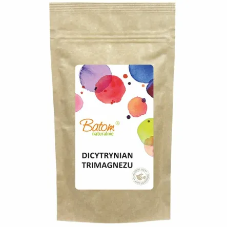 Dicytrynian Trimagnezu Bezwodny 100 g Batom - Cytrynian Magnezu