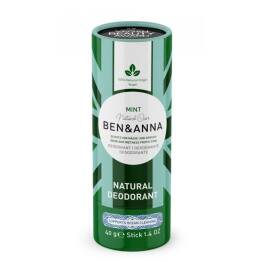 Naturalny Dezodorant na Bazie Sody MINT Sztyft 40 g - Ben&Anna
