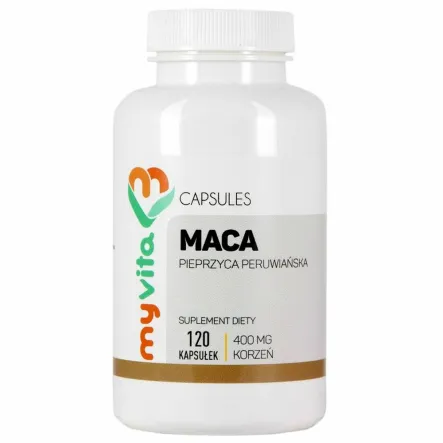 Maca 400 mg 120 Kapsułek - MyVita