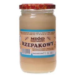 Miód Rzepakowy 500 g - Pasieka Sudnik