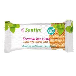 Sezamki z Ksylitolem i Maltitolem 27 g - Santini