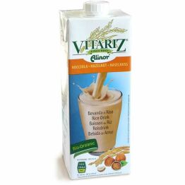 Napój Ryżowy z Orzechami Laskowymi Bezglutenowy BIO 1L - Vitariz Alinor