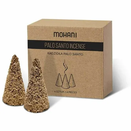 Kadzidło Stożki Palo Santo 6 Sztuk -  Mohani