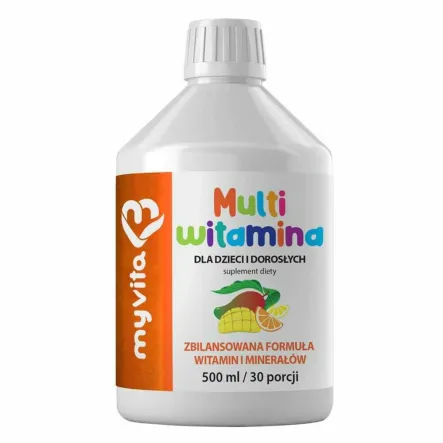 Multiwitamina Dla Dzieci i Dorosłych 500 ml - My Vita