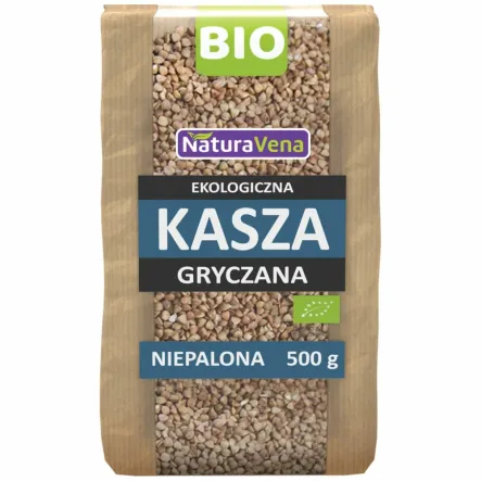Kasza Gryczana Niepalona 500 g Bio - NaturAvena