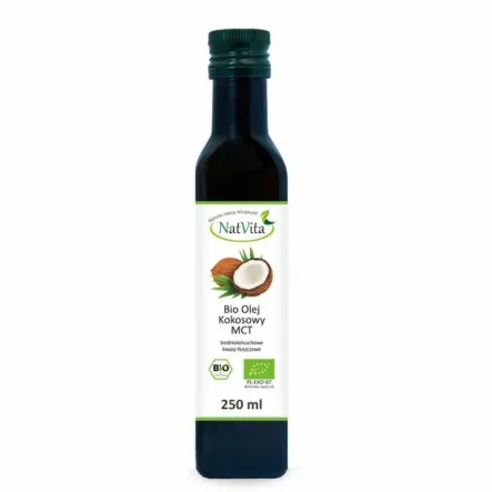 Bio Olej MCT Kokosowy 250 ml - Natvita