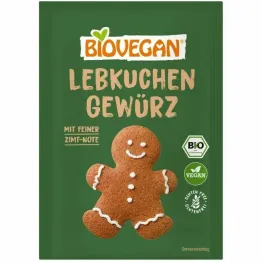 Przyprawa do Piernika z Cynamonem Cejlońskim Bezglutenowa Bio 15 g - Biovegan