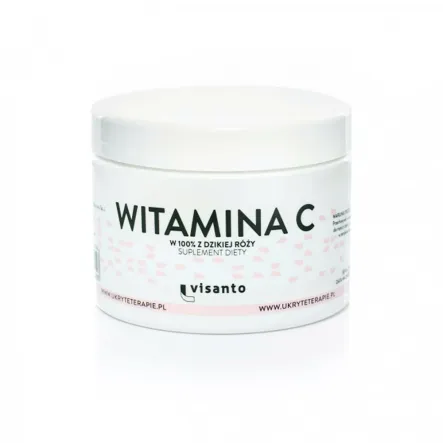 Witamina C w 100% z Dzikiej Róży 300g Visanto
