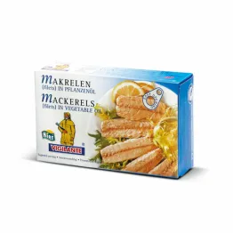 Filety z Makreli w Oleju Roślinnym 85 g (58 g) - Vigilante
