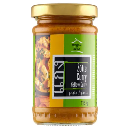 Żółta Pasta Curry 113 g - House of Asia