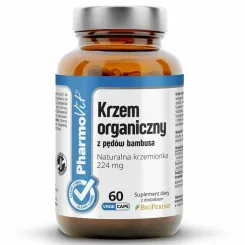 Krzem Organiczny z Pędów Bambusa 60 Kapsułek - Pharmovit