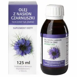 Olej z Nasion Czarnuszki Tłoczony na Zimno 125 ml - EFAS