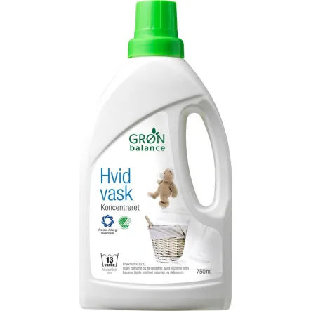 Płyn do Prania Białych Ubrań 750 ml Gron Balance