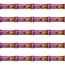 20 x Rurki Kukurydziane Nadziewane Kakaowe Bezglutenowe 18 g - Alaska