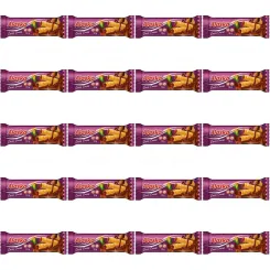 20 x Rurki Kukurydziane Nadziewane Kakaowe Bezglutenowe 18 g - Alaska