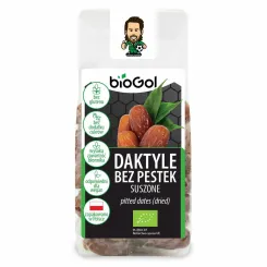 Daktyle Bez Pestek Suszone Bezglutenowe Bio 150 g - Biogol