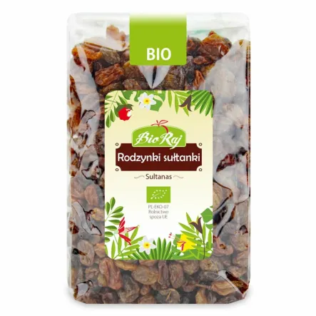Rodzynki Sułtanki Bio 400 g - Bio Raj