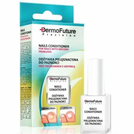 Odżywka Pielęgnacyjna do Paznokci Przy Problemach z Grzybicą 9 ml - Dermofuture