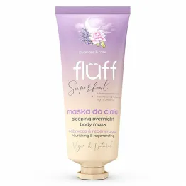 Maska do Ciała na Noc Lawenda i Róża 150 ml - Fluff