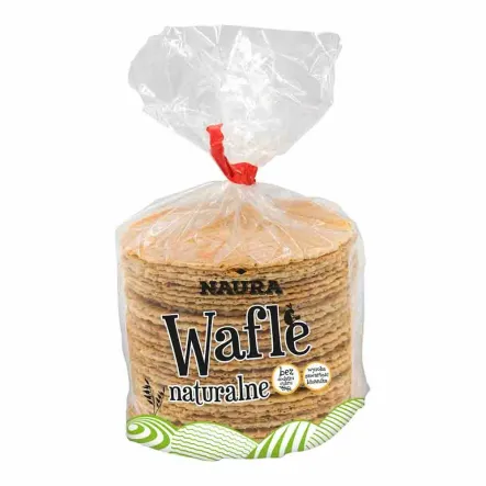 Wafle Naturalne Owsiano - Pszenne 100 g - Naura
