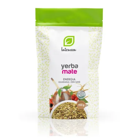 Yerba Mate Energia - Guarana i Żeń Szeń 150 g - Intenson