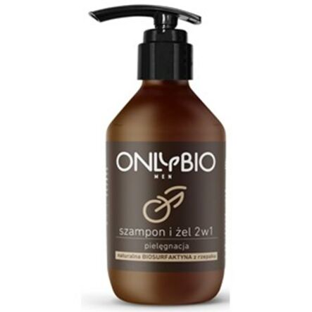 Szampon i Żel 2 w 1 Pielęgnacyjny dla Mężczyzn 250 ml - Only Bio 