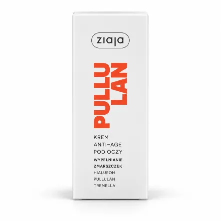 Krem Anti-Age pod Oczy Pullulan Wygładzający Zmarszczki 15 ml - Ziaja