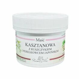 Maść Kasztanowa z Ruszczykiem i Perełkowcem Japońskim 150 ml - Farm-Vix