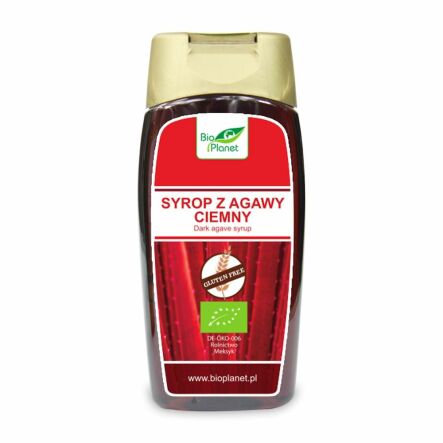 Syrop z Agawy Ciemny B/G Bio 350g (250ml) Bio Planet