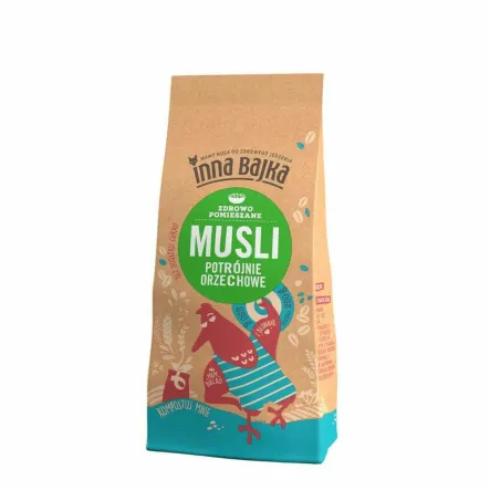 Musli Potrójnie Orzechowe 250 g - Inna Bajka