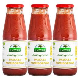 3 x Passata Pomidorowa Bio 680 g EkoWital