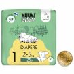 Pieluszki Jednorazowe 1 Newborn 2-5 kg 25 Sztuk - Muumi Baby 