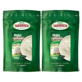 2 x Mąka Orkiszowa Biała 1 kg - Targroch 