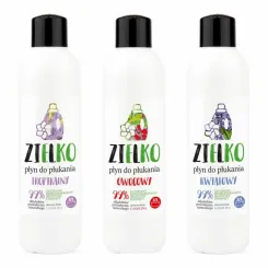 Płyn do Płukania Tropikalny 1 l + Płyn do płukania Owocowy 1 l + ZIELKO Płyn do Płukania Kwiatowy 1 l - Sylveco